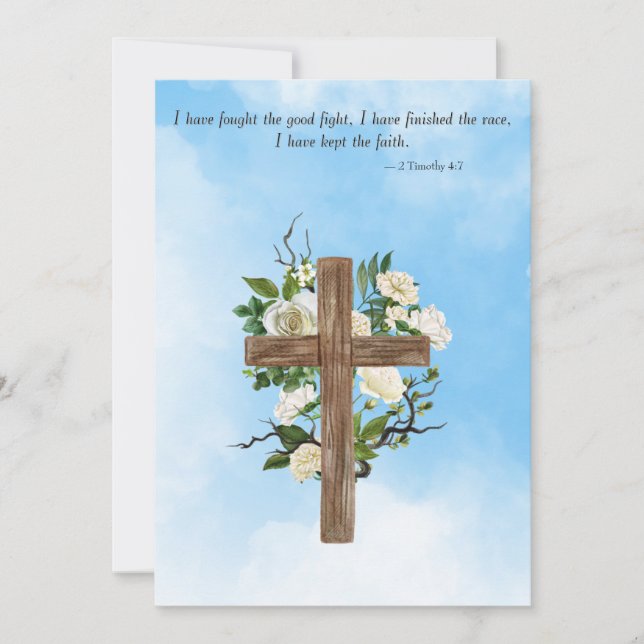 Beerdigung Save The Date (Vorderseite)