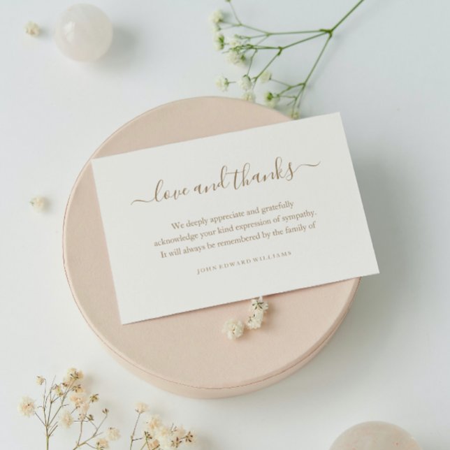 Beerdigung Vielen Dank Anmerkung Karten Bereavemen (Von Creator hochgeladen)