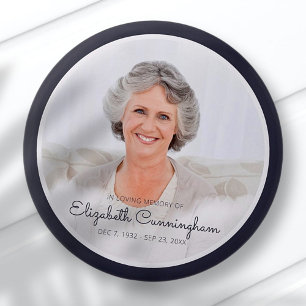 Beerdigung von Wolken im Himmel Modernes Foto Button