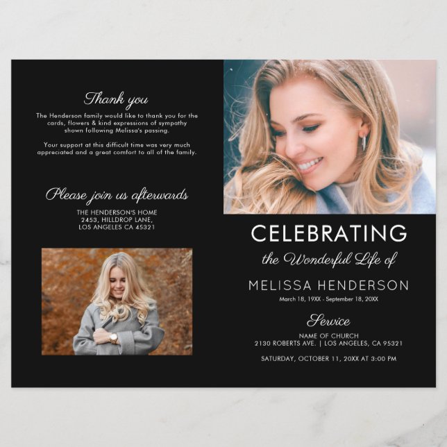 Beerdigungsauftrag | Memorial (Vorderseite)