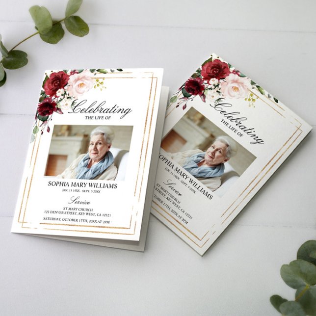 Beerdigungsauftrag | Programm zur Gedenkstätte (Von Creator hochgeladen)