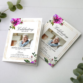 Beerdigungsauftrag | Purple Flowers Programm