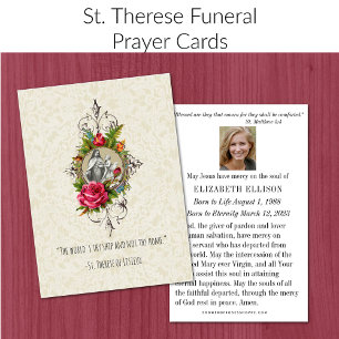 Beerdigungsdenkmal Gebet St. Therese