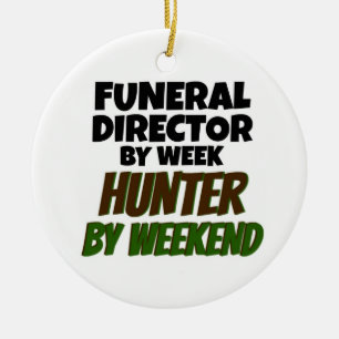 Beerdigungsdirektor bei Weekend Hunter bis zum Woc Keramik Ornament