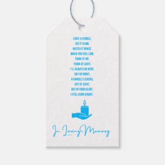 Beerdigungsfavoriten | Memorial Tags Geschenkanhänger