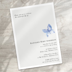 Beerdigungsfeier Einladung