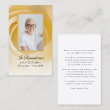 Beerdigungsgebet der Blume White Rose