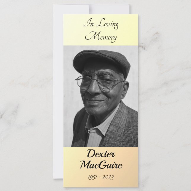 Beerdigungskarte | Eternal Einladung (Vorderseite)