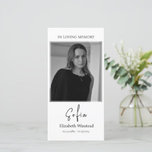 Beerdigungskarte, katholische Karte