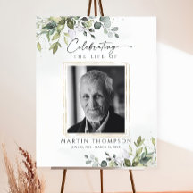 Beerdigungszeichen, Feier des Lebens, im Lov