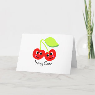 Beere niedlich karte