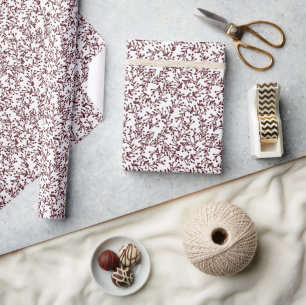 Beeren, bordeauxrot. geschenkpapier