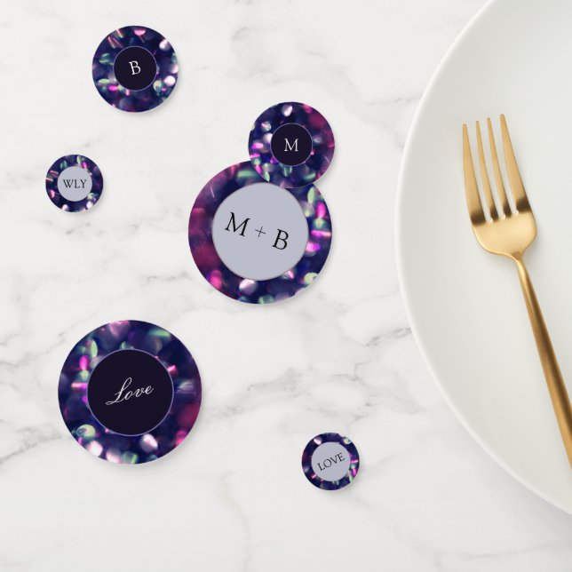 Beeren Glitter Tisch Konfetti (Gruppe)