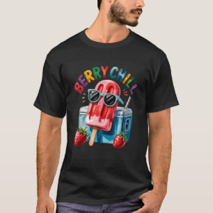 Beeren-Kühl-Lutscher-Sonnenbrille Sommer-Vibe T-Shirt