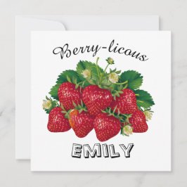 Beeren-lecker Einladung