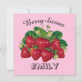 Beeren-lecker Einladung