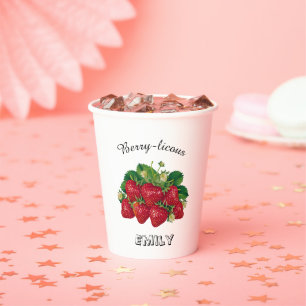 Beeren-lecker Pappbecher