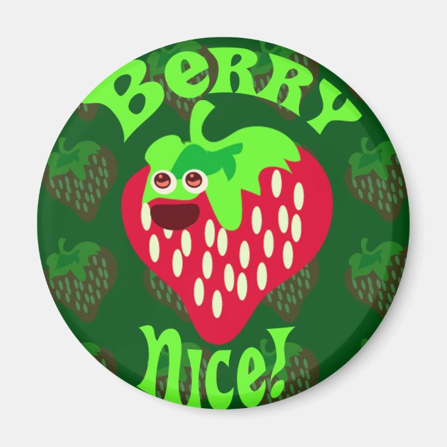 Beeren-Nice! Magnet (Vorne)