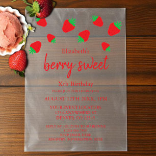 Beeren süße Geburtstag