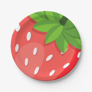 Beeren süßer Geburtstag Pappteller