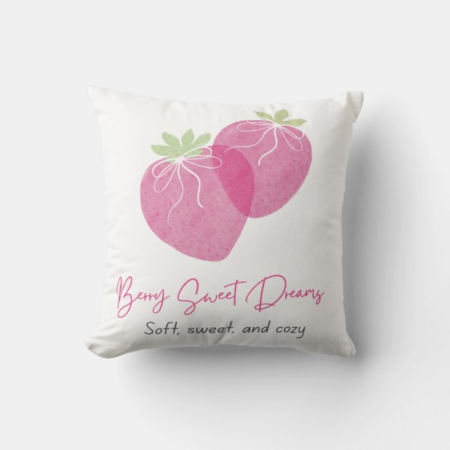 Beeren süßes Kissen (Vorderseite)