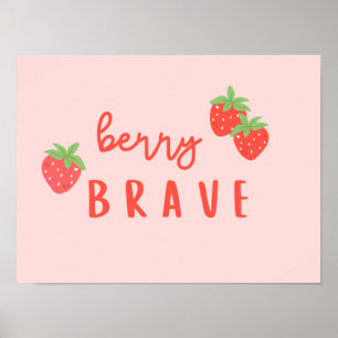 Beeren-tapfer-Kindheit-Krebs-kranke-Kinder-digital Poster