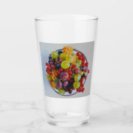 Beeren - Überrealistisches Fruchtleben Glas
