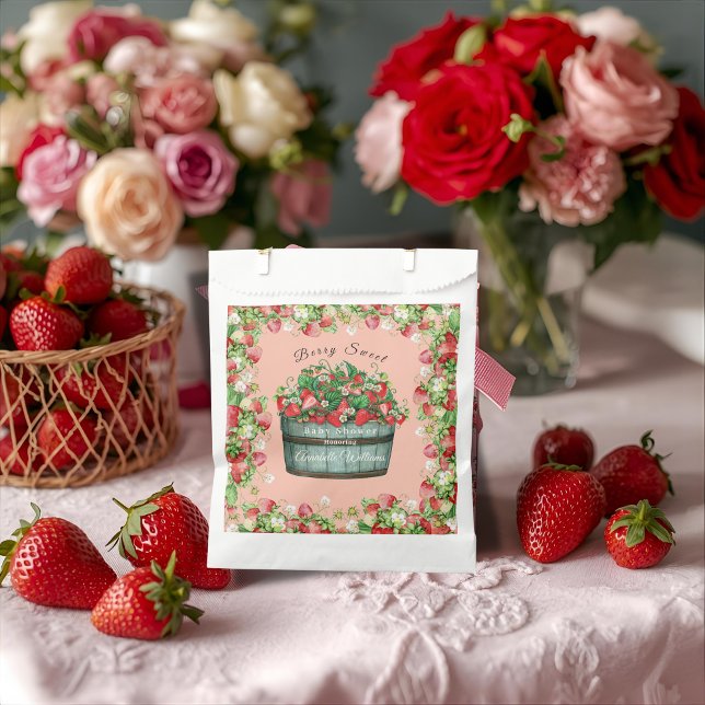 Beerenküche Babydusche Einladung Geschenktütchen (Von Creator hochgeladen)