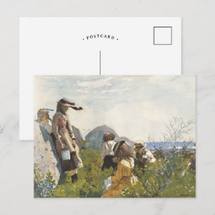Beerensammler   Winslow Homer Postkarte