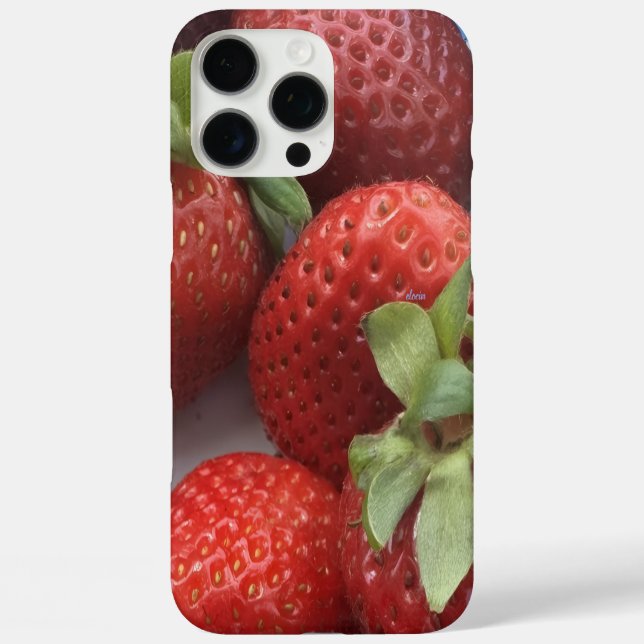 Beerentelefon iPhone 16 Pro Max Hülle (Rückseite)