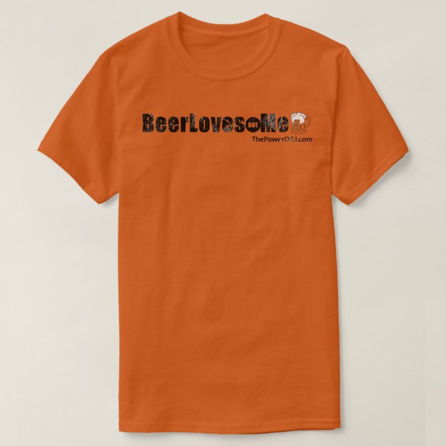 BeerLoves dot Me T-Shirt (Design vorne)