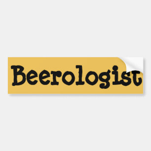 Beerologist Zitat-Autoaufkleber Autoaufkleber