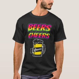Beers Cheers Queers Bisexual Transgender Liebe Lgb T-Shirt