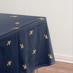 Bees – Bienen – Bee – Biene navy Tischdecke