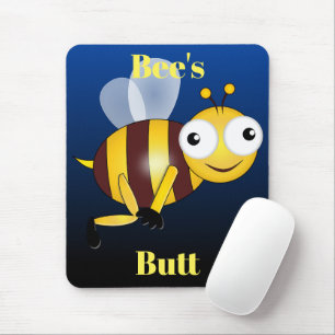 Bee's Hintern Mouse Pad Mousepad