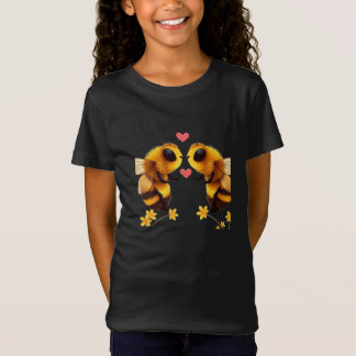 BEES IN LIEBE-Fine Jersey T - Shirt
