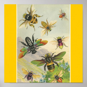 Bees Poster