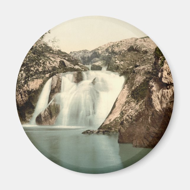 Beesley Falls, Ingleton, Yorkshire, England Magnet (Vorne)