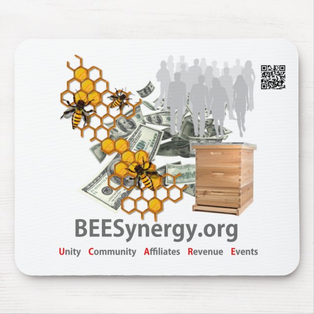 BEESynergy - Maus-Pad Mousepad (Vorne)
