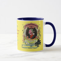 Beethovehen lustige Henne-Tierkomponist Beethoven
