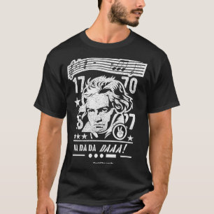 Beethoven 5. Symphony Portrait Ludwig van Beethov T-Shirt