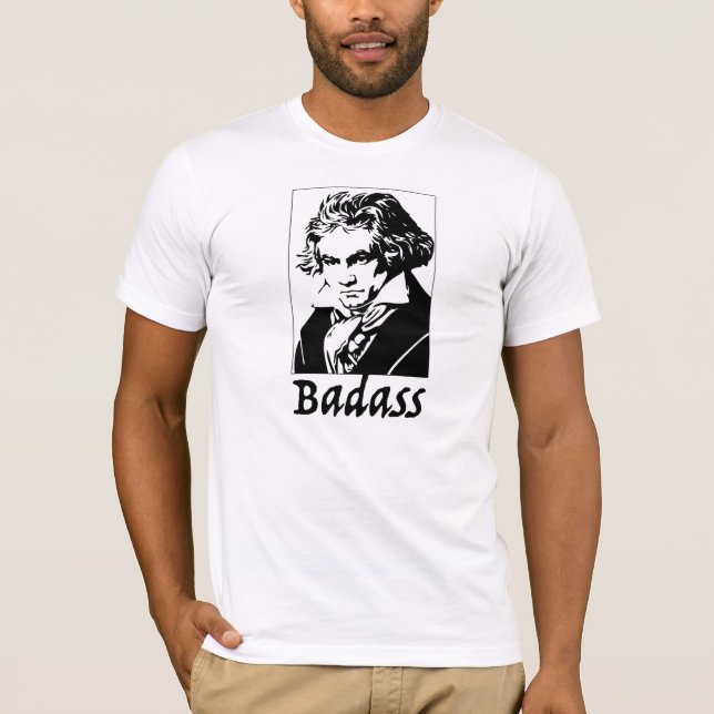 Beethoven Badass T-Shirt (Vorderseite)