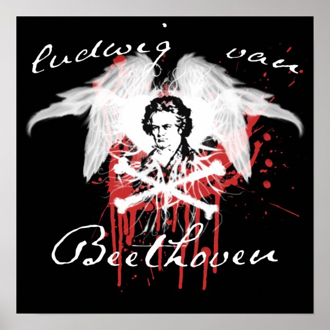 Beethoven bedroom poster (Vorne)