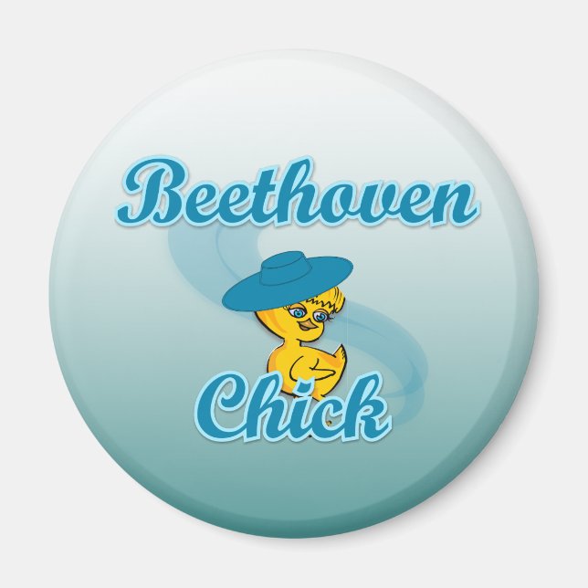 Beethoven Chick #3 Magnet (Vorne)