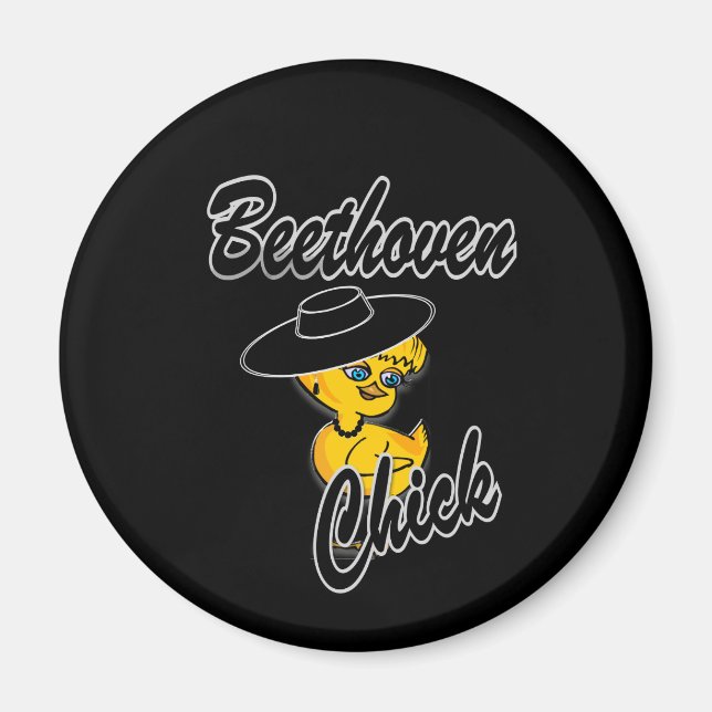 Beethoven Chick #4 Magnet (Vorne)