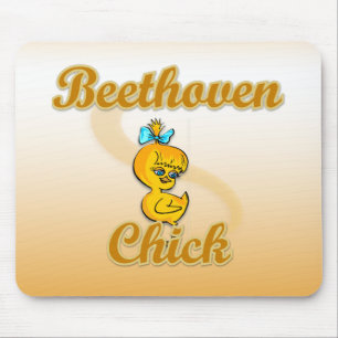 Beethoven Chick Mousepad