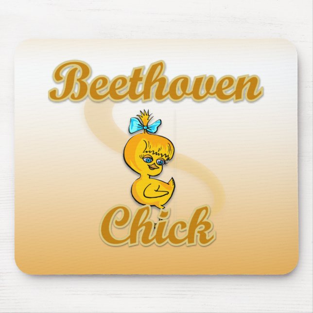 Beethoven Chick Mousepad (Vorne)