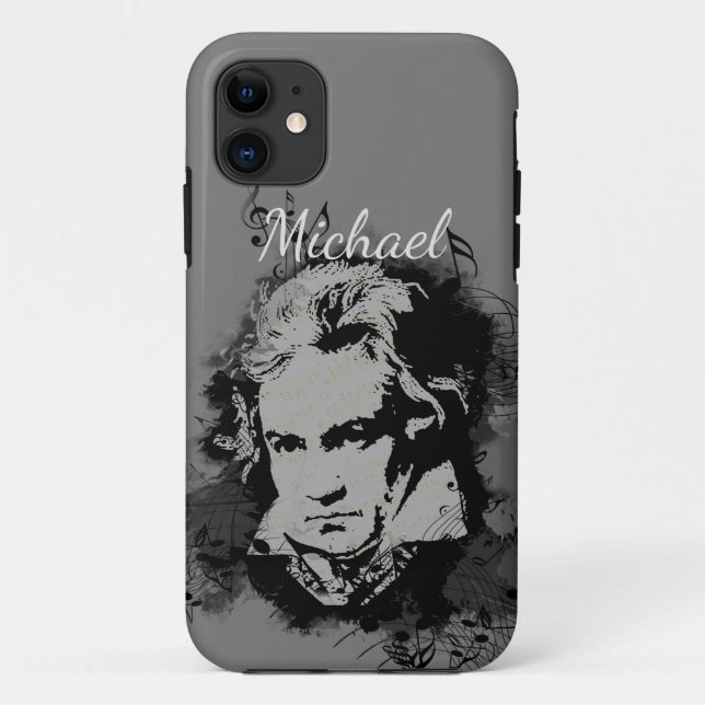 Beethoven Classic Music Composer Song individuell  Case-Mate iPhone Hülle (Rückseite)