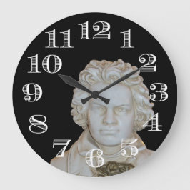 Beethoven Clock Design Große Wanduhr