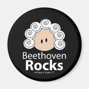 Beethoven-Felsen-Magnet Magnet